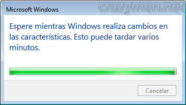 Windows 7 - Realizando cambios en características