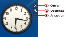 Windows 7 - Componentes básicos de un gadget