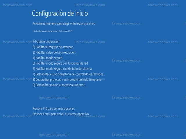 Windows 8 - Configuración de inicio