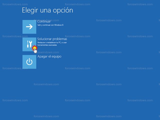 Windows 8 - Solucionar problemas