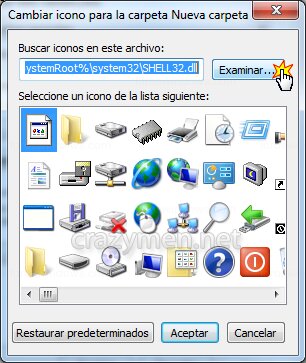 Windows 7 - Cambiar icono para la carpeta