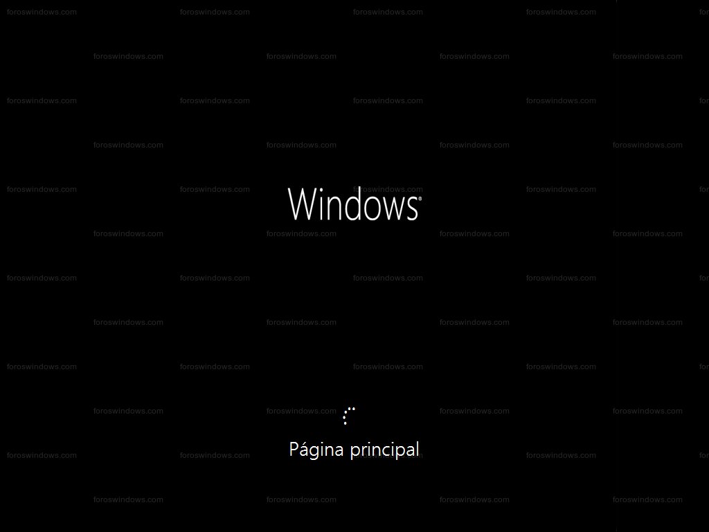 Windows 8 - Pagina principal