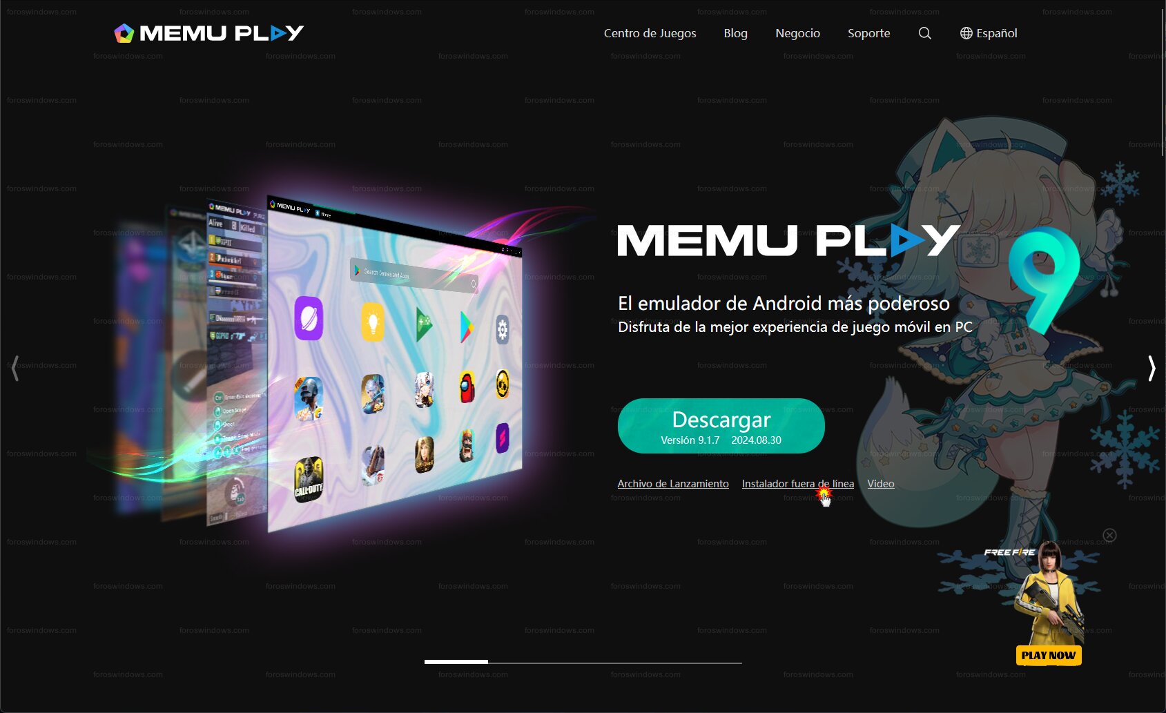 Memu Play 9 - Descargar MEmu Play 9